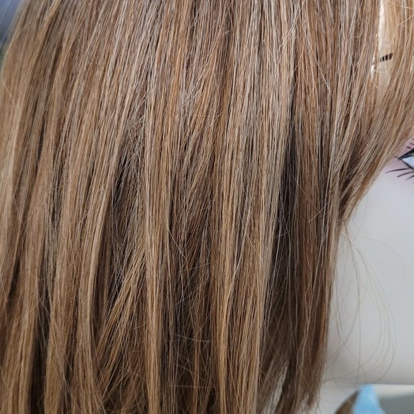 Wig Topper NEW Long Synthetic Modified to  Clip in - Picture 3 of 9